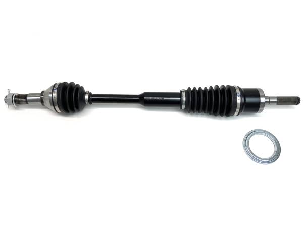 Monster Axles - Monster XP Series Front Right CV Axle for Can-Am Maverick XC XXC 1000 2014-2017, Telescoping, Built Tough, 4340 Chromoly Steel, Direct Fit, Factory Length with 4" of Travel