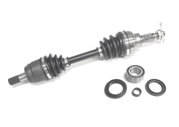 ATV Parts Connection - Precision Front Left CV Axle & Bearing Kit for Honda Foreman 400 4x4 1995-2001, Quality Tested, Heat-Treated, 4140 Chromoly Steel, Exact Fit, ATVPC