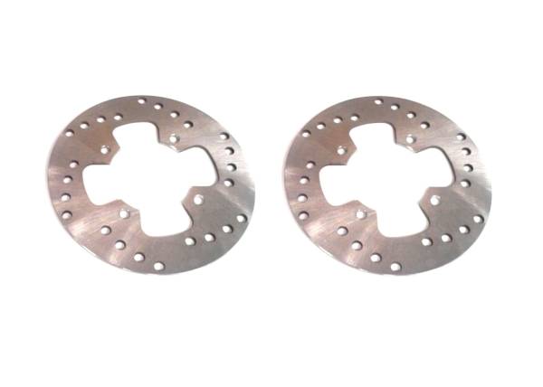 ATV Parts Connection - Performance Front Brake Rotors for Polaris 5243675, 5240035, Left & Right, Optimal Braking, Quality Tested, Quiet Operation, Precision Balanced, Corrosion Resistant, ATVPC