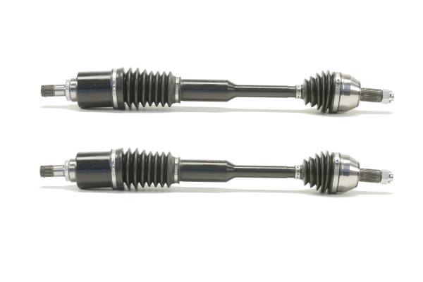 MONSTER AXLES - Monster XP Series Front CV Axles for Honda Talon 1000X & 1000X-4 2019-2021, Left & Right, Telescoping, Built Tough, 4340 Chromoly Steel, Direct Fit, Factory Length with 4" of Travel