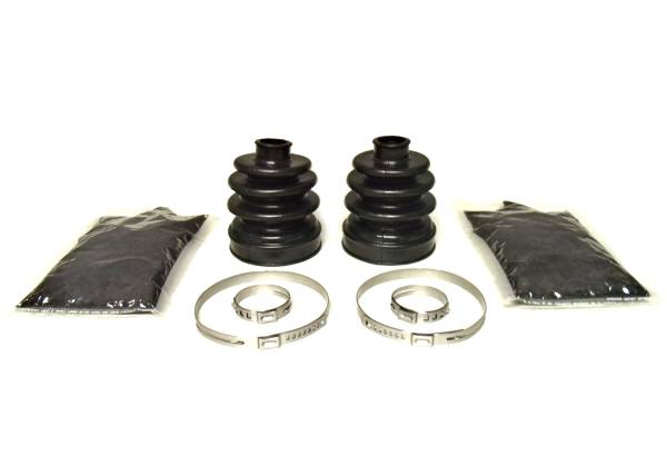 ATV Parts Connection - CV Boot Kits for Yamaha Big Bear, Grizzly Rhino, Front, Inner, Set of 2, Optimal Flexibility, Quality Grease, All Weather, Neoprene, Complete Kit, ATVPC