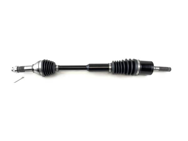 MONSTER AXLES - Monster XP Series Front Left CV Axle for Can-Am 705401802, Telescoping, Built Tough, 4340 Chromoly Steel, Direct Fit, Factory Length with 4" of Travel