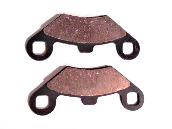 Monster Axles - Monster Performance Brake Pads for Polaris 1910333, 2201398, 2202412, Quiet Braking, Low-Dust, All-Weather, Quality Tested