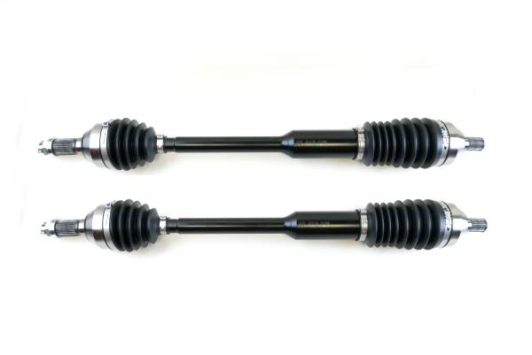 MONSTER AXLES - Monster XP Series Front CV Axles for Can-Am 705401634, Left & Right, Telescoping, Built Tough, 4340 Chromoly Steel, Direct Fit, Factory Length with 4" of Travel