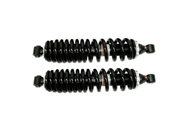MONSTER AXLES - Monster Performance Rear Shocks for Yamaha Rhino 700 2008-2013, Left & Right, Monotube, Responsive Handling, Quality Tested, Gas-charged, Anti-foam, Anti-shear, Adjustable