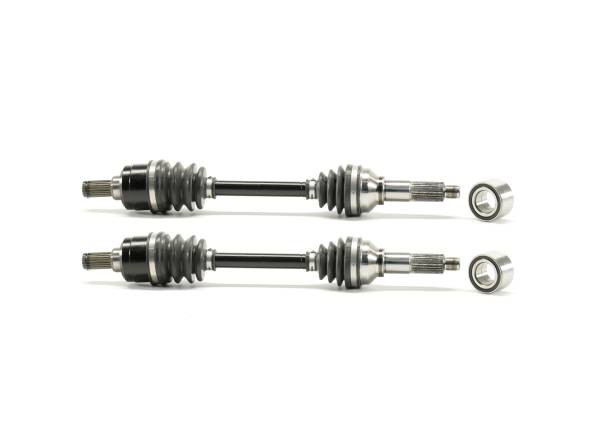 ATV Parts Connection - Precision Rear CV Axles & Bearings for Yamaha Grizzly 450 2011-2014 YFM45, Left & Right, Quality Tested, Heat-Treated, 4140 Chromoly Steel, Exact Fit, ATVPC