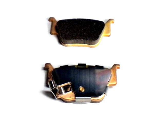 Monster Axles - Monster Performance Rear Brake Pads for Honda 06435-HN8-006, 06435-HP1-016, Quiet Braking, Low-Dust, All-Weather, Quality Tested