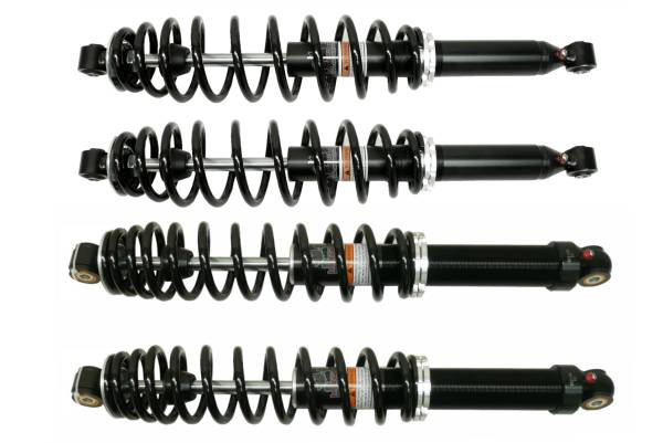 Monster Axles - Monster Performance Full Shock Set for Can-Am 706201170, 706001904, Front & Rear, Monotube, Responsive Handling, Quality Tested, Gas-charged, Anti-foam, Anti-shear, Adjustable