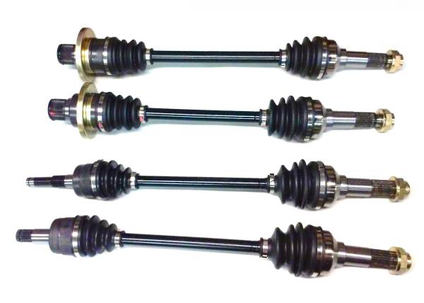 ATV Parts Connection - Precision Full CV Axle Set for Yamaha Rhino 450 & Rhino 660 2004-2009, Front & Rear, Quality Tested, Heat-Treated, 4140 Chromoly Steel, Exact Fit, ATVPC