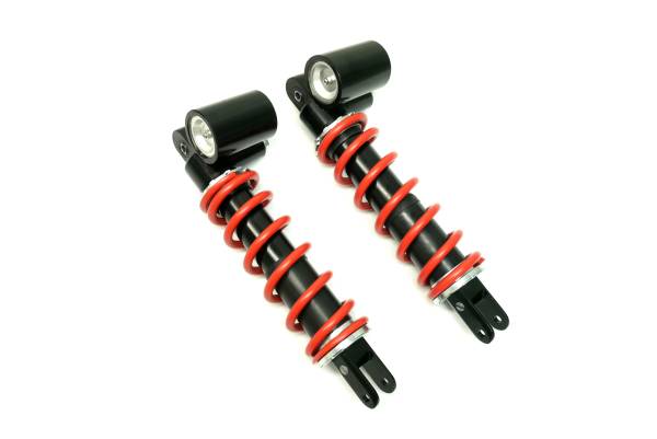 Monster Axles - Monster Performance Rear Shocks for Honda TRX400X 2013-2014 52400-HN1-A91, Left & Right, Responsive Handling, Optimal Damping, Quality Tested, Gas-charged, Anti-foam, Anti-shear, Adjustable
