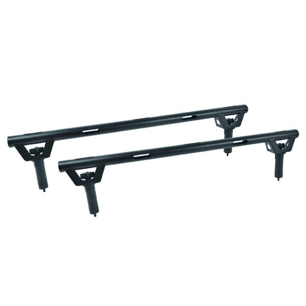 Aprove - Aprove Bed Rails for Polaris Ranger 1000 XP 900 & XP 1000, Heavy Duty Steel, Precision Engineered, Weather Resistant, Corrosion Proof, Black Powder Coat, Long-Life Durability