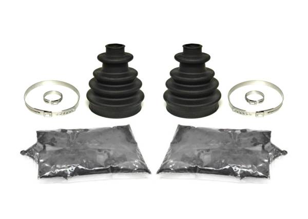 ATV Parts Connection - CV Boot Kits for Polaris Sportsman 400 500, Rear, Outer, Abrasion Resistant, Heavy Duty, Thicker Gauge, Enhanced Rigidity, Quality Grease, Complete Kit, ATVPC