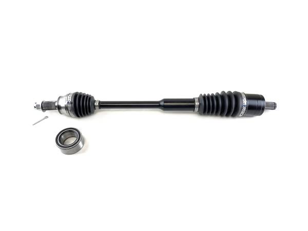 MONSTER AXLES - Monster XP Series Front CV Axle & Brg for Polaris  1333681, ACE 900 2017 2018 2019, Telescoping, Built Tough, 4340 Chromoly Steel, Direct Fit, Factory Length with 4" of Travel