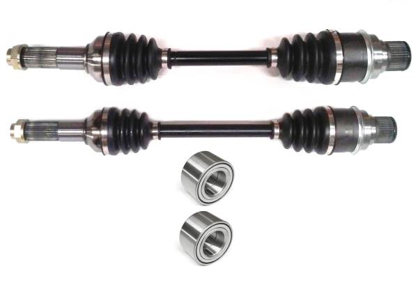 ATV Parts Connection - Precision Rear CV Axles & Bearings for Yamaha Big Bear 400 2007-2012, Left & Right, Quality Tested, Heat-Treated, 4140 Chromoly Steel, Exact Fit, ATVPC