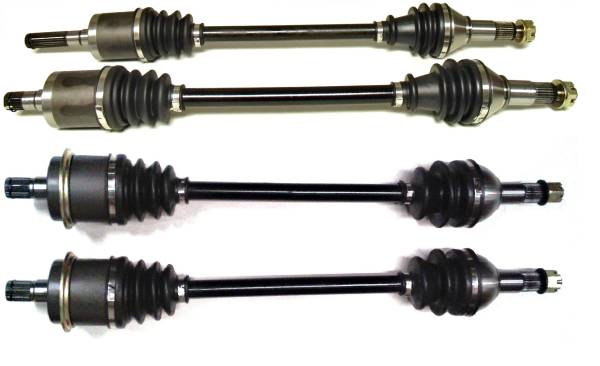 ATV Parts Connection - Precision Full CV Axle Set for Can-Am 705400952, 705400953, 705502359, Front & Rear, Quality Tested, Heat-Treated, 4140 Chromoly Steel, Exact Fit, ATVPC
