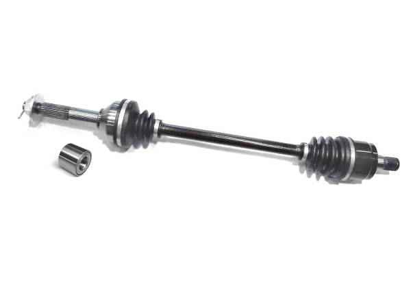 ATV Parts Connection - Precision Rear CV Axle & Brg for Kawasaki 59266-0702, Left or Right, Quality Tested, Heat-Treated, 4140 Chromoly Steel, Exact Fit, ATVPC