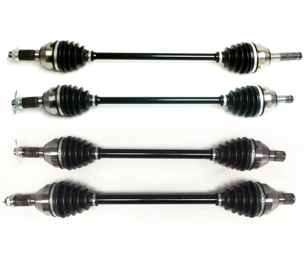 ATV Parts Connection - Precision Full CV Axle Set for Can-Am 705401686, 705401687, 705502154, Front & Rear, Quality Tested, Heat-Treated, 4140 Chromoly Steel, Exact Fit, ATVPC