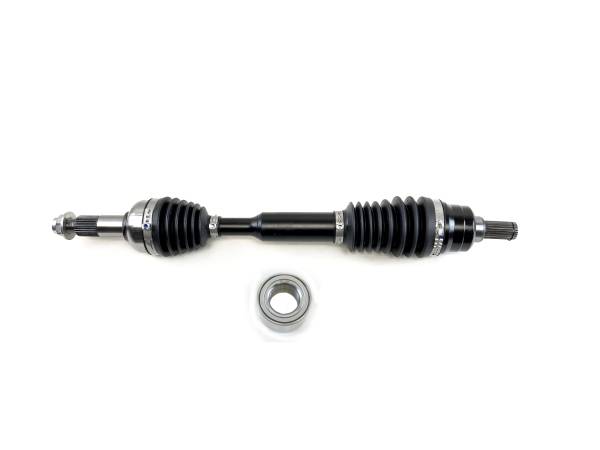 MONSTER AXLES - Monster XP Series Rear CV Axle & Brg for Yamaha Grizzly 700 2016-2023 Telescoping Built Tough 4340 Chromoly Steel Direct Fit Factory Length with 4" of Travel