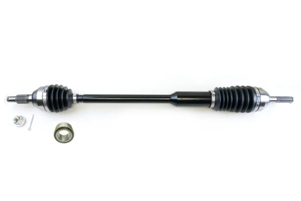 MONSTER AXLES - Monster XP Series Front Left CV Axle & Brg for Can-Am 72" 705401830 Telescoping Built Tough 4340 Chromoly Steel Direct Fit Factory Length with 4" of Travel