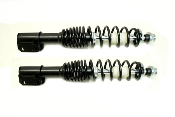 MONSTER AXLES - Monster Performance Front Shocks for Can-Am 706200661 Left & Right Monotube Dual-Rate Responsive Handling Quality Tested Gas-charged Anti-foam Anti-shear Adjustable