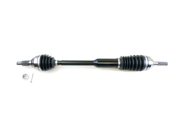 MONSTER AXLES - Monster XP Series Front Left CV Axle for Can-Am 705402097 Telescoping Built Tough 4340 Chromoly Steel Direct Fit Factory Length with 4" of Travel
