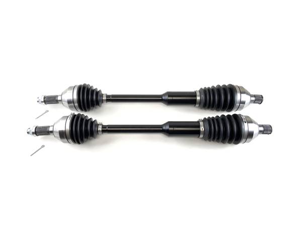 Monster Axles - Monster XP Series Rear CV Axles for Can-Am 705502154 Left & Right Telescoping Built Tough 4340 Chromoly Steel Direct Fit Factory Length with 4" of Travel