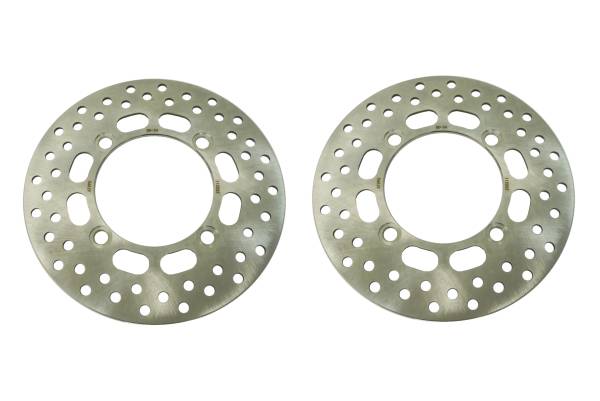 ATV Parts Connection - Performance Front Brake Rotors for Suzuki 59211-31G00 59211-31G10 Left & Right Optimal Braking Quality Tested Quiet Operation Precision Balanced Corrosion Resistant ATVPC