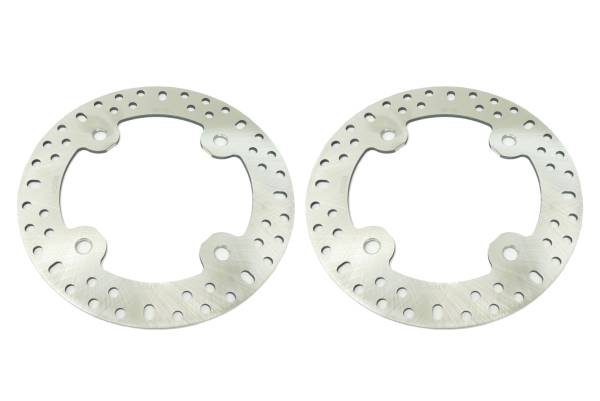 ATV Parts Connection - Performance Front Brake Rotors for Polaris 5250068 Left & Right Optimal Braking Quality Tested Quiet Operation Precision Balanced Corrosion Resistant Set of 2 ATVPC