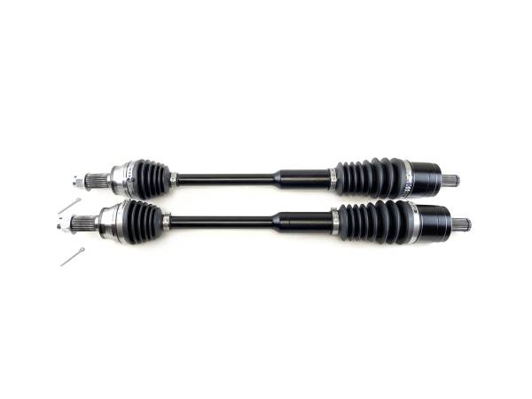 MONSTER AXLES - Monster XP Series Front CV Axles for Polaris 1333681 Left & Right ACE 900 2017 2018 2019 Telescoping Built Tough 4340 Chromoly Steel Direct Fit Factory Length with 4" of Travel