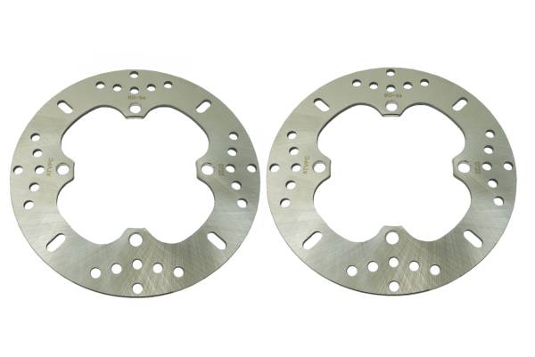 ATV Parts Connection - Performance Brake Rotors for Honda 43251-HL4-A01 Front or Rear Optimal Braking Quality Tested Quiet Operation Precision Balanced Set of 2 ATVPC