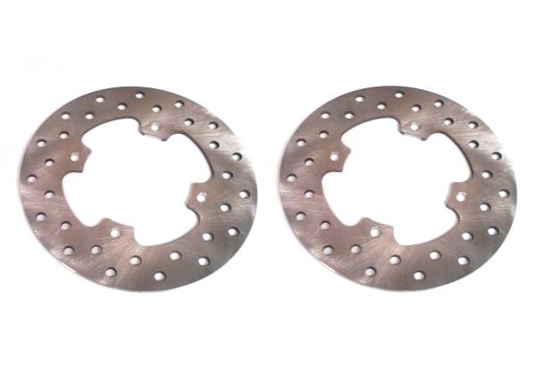 ATV Parts Connection - Performance Front Brake Rotors for Polaris 5248378 Left & Right Optimal Braking Quality Tested Quiet Operation Corrosion Resistant ATVPC