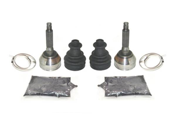 ATV Parts Connection - CV Joint Kits for Polaris Sportsman 400 500 600 700 800 2005 Front Outer Set of 2 Precision Machined Heat-Treated Smooth Articulation Quality Grease ATVPC