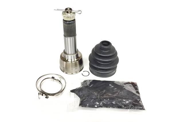 ATV Parts Connection - CV Joint Kit for Yamaha Grizzly 660 2002 Rear Outer Precision Machined Heat-Treated Smooth Articulation Quality Grease ATVPC