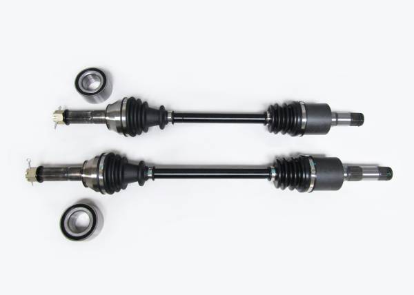 ATV Parts Connection - Precision Rear CV Axles & Brgs for Polaris 1332894 1332895 Left & Right Quality Tested Heat-Treated 4140 Chromoly Steel Exact Fit ATVPC
