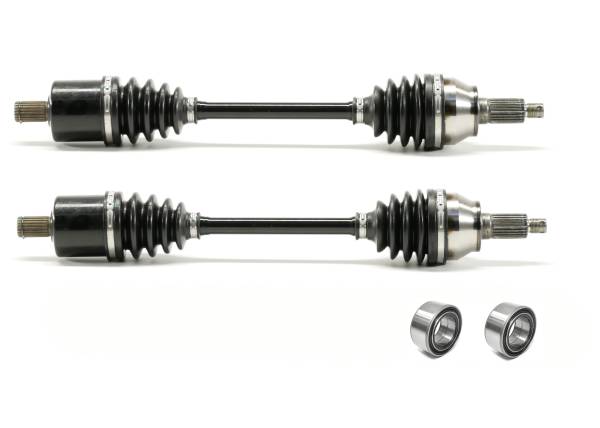 ATV Parts Connection - Precision Front CV Axles & Bearings for Polaris 1333431 Left & Right Quality Tested Heat-Treated 4140 Chromoly Steel Exact Fit ATVPC