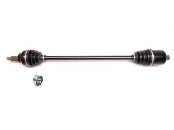 ATV Parts Connection - Precision Front CV Axle & Bearing for Polaris 1334059 2207752 Left or Right Quality Tested Heat-Treated 4140 Chromoly Steel Exact Fit ATVPC