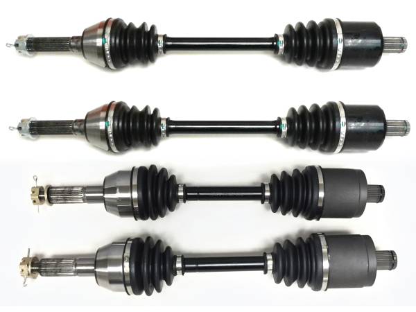 ATV Parts Connection - Precision Full CV Axle Set for Polaris ACE 325 500 570 900 1332954 1333246 Front & Rear Quality Tested Heat-Treated 4140 Chromoly Steel Exact Fit ATVPC