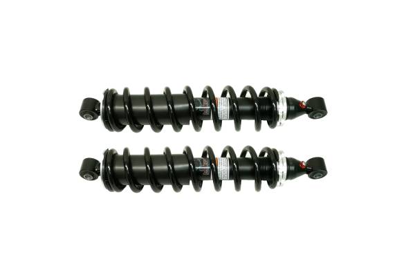 MONSTER AXLES - Monster Performance Front Shocks for Kawasaki Brute Force 650i & 750i Left & Right Monotube Linear Rate Responsive Handling Quality Tested Gas-charged Anti-foam Anti-shear Adjustable