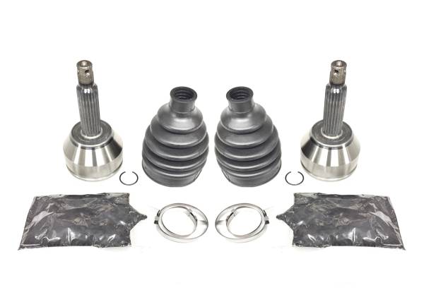 ATV Parts Connection - CV Joint Kits for Polaris Ranger 500 700 2008 2203436 Front Outer Set of 2 Precision Machined Heat-Treated Smooth Articulation Quality Grease ATVPC