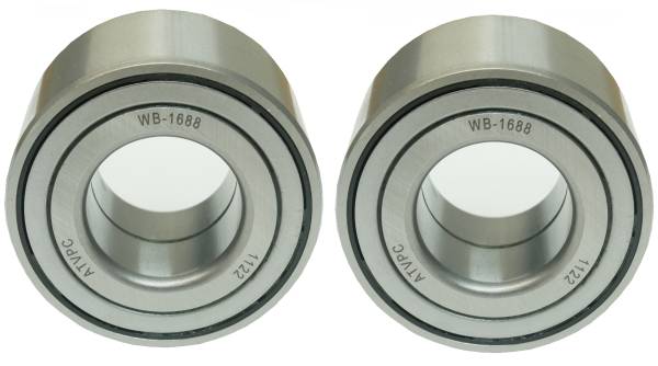 ATV Parts Connection - Precision Front Wheel Bearings for Honda 91051-HR3-A21 Left & Right Quality Tested Exact Fit Low Friction Corrosion Resistant Set of 2 ATVPC