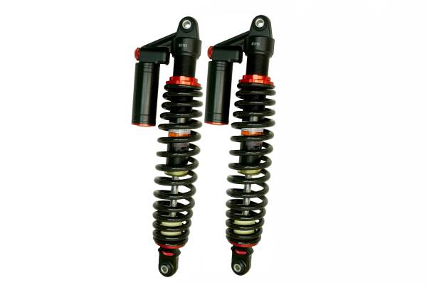 Monster Axles - Monster Performance Front Shocks for CFMOTO 9AWA-051600 Left & Right CFORCE 800 1000 Monotube Piggyback Responsive Handling Quality Tested Gas-charged Anti-foam Anti-shear Adjustable