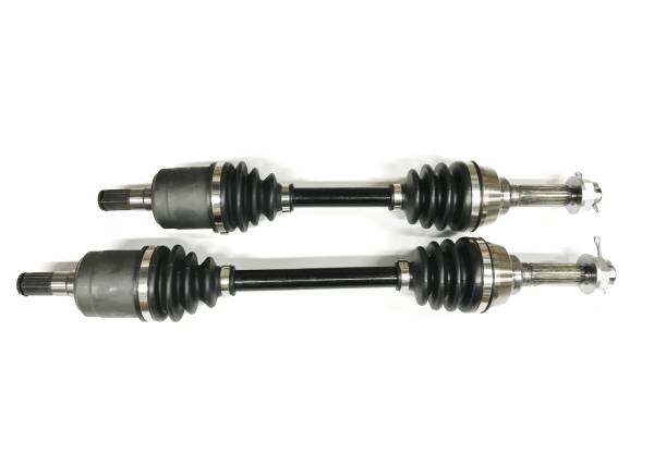 ATV Parts Connection - Precision Front CV Axles for Suzuki King Quad 400 2008-2021 54902-27H00 54901-27H00 Left & Right Quality Tested Heat-Treated 4140 Chromoly Steel Exact Fit ATVPC