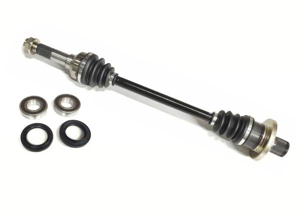 ATV Parts Connection - Precision Rear Right CV Axle & Bearing Kit for Yamaha Rhino 450 660 2004-2009 Quality Tested Heat-Treated 4140 Chromoly Steel Exact Fit ATVPC