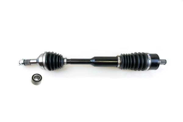 MONSTER AXLES - Monster XP Series Rear CV Axle & Brg for Can-Am 705502406 Telescoping Built Tough 4340 Chromoly Steel Direct Fit Factory Length with 4" of Travel
