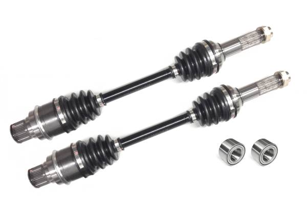 ATV Parts Connection - Precision Rear CV Axles & Bearings for Yamaha Grizzly 350 400 450 & Kodiak 400 450 Left & Right Quality Tested Heat-Treated 4140 Chromoly Steel Exact Fit ATVPC