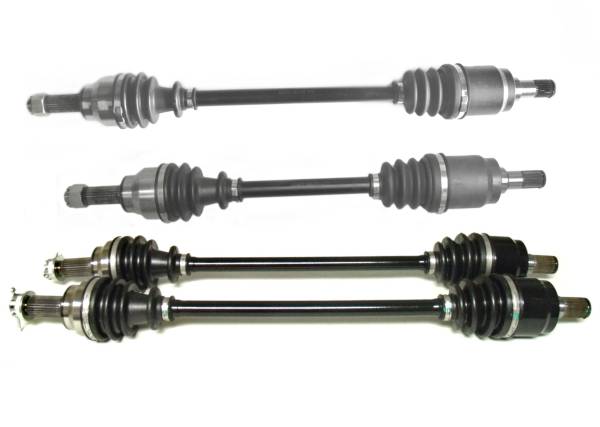 ATV Parts Connection - Precision Full CV Axle Set for Honda Pioneer 700 4x4 2015-2022 Front & Rear Quality Tested Heat-Treated 4140 Chromoly Steel Exact Fit ATVPC