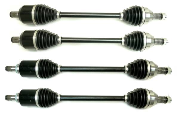 ATV Parts Connection - Precision Full CV Axle Set for Honda Talon 1000X & 1000X-4 2022 Front & Rear Quality Tested Heat-Treated 4140 Chromoly Steel Exact Fit ATVPC