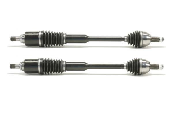 MONSTER AXLES - Monster XP Series Front CV Axles for Honda Talon 1000R 2019-2021 Left & Right Telescoping Built Tough 4340 Chromoly Steel Direct Fit Factory Length with 4" of Travel