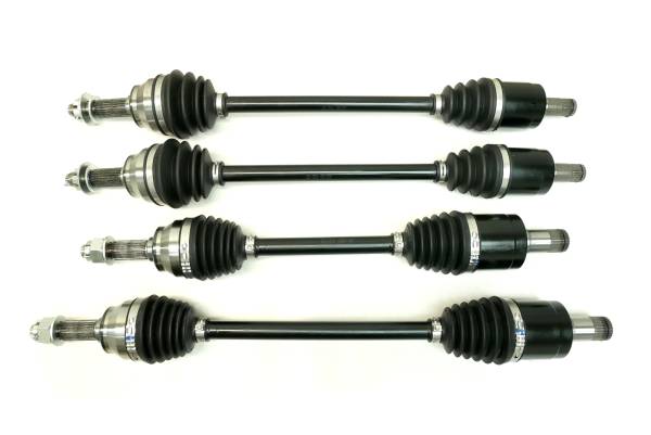 ATV Parts Connection - Precision Full CV Axle Set for John Deere Gator RSX 850 RSX 860 2013-2020 Front & Rear Quality Tested Heat-Treated 4140 Chromoly Steel Exact Fit ATVPC