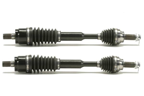 MONSTER AXLES - Monster XP Series Rear CV Axles for Honda Pioneer 500 & 520 2015-2025 Left & Right Telescoping Built Tough 4340 Chromoly Steel Direct Fit Factory Length with 4" of Travel